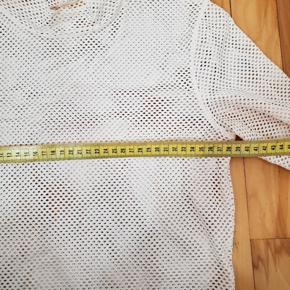 SHIMMER MESH CROP TOP - - Picture 4 of 6